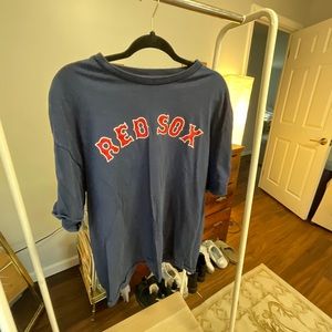 Cute Blue Red Sox T-Size XL
